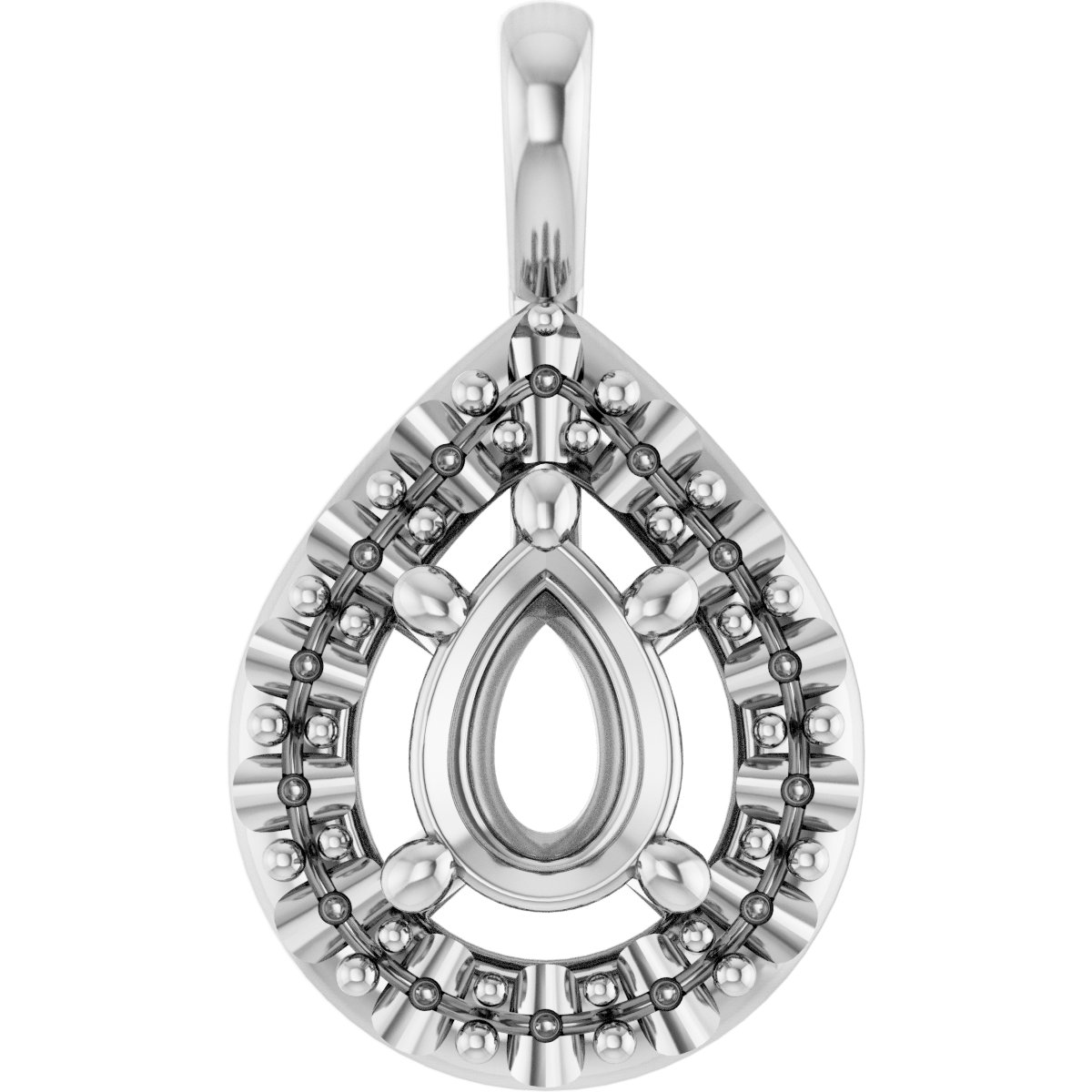 Halo-Style Pendant