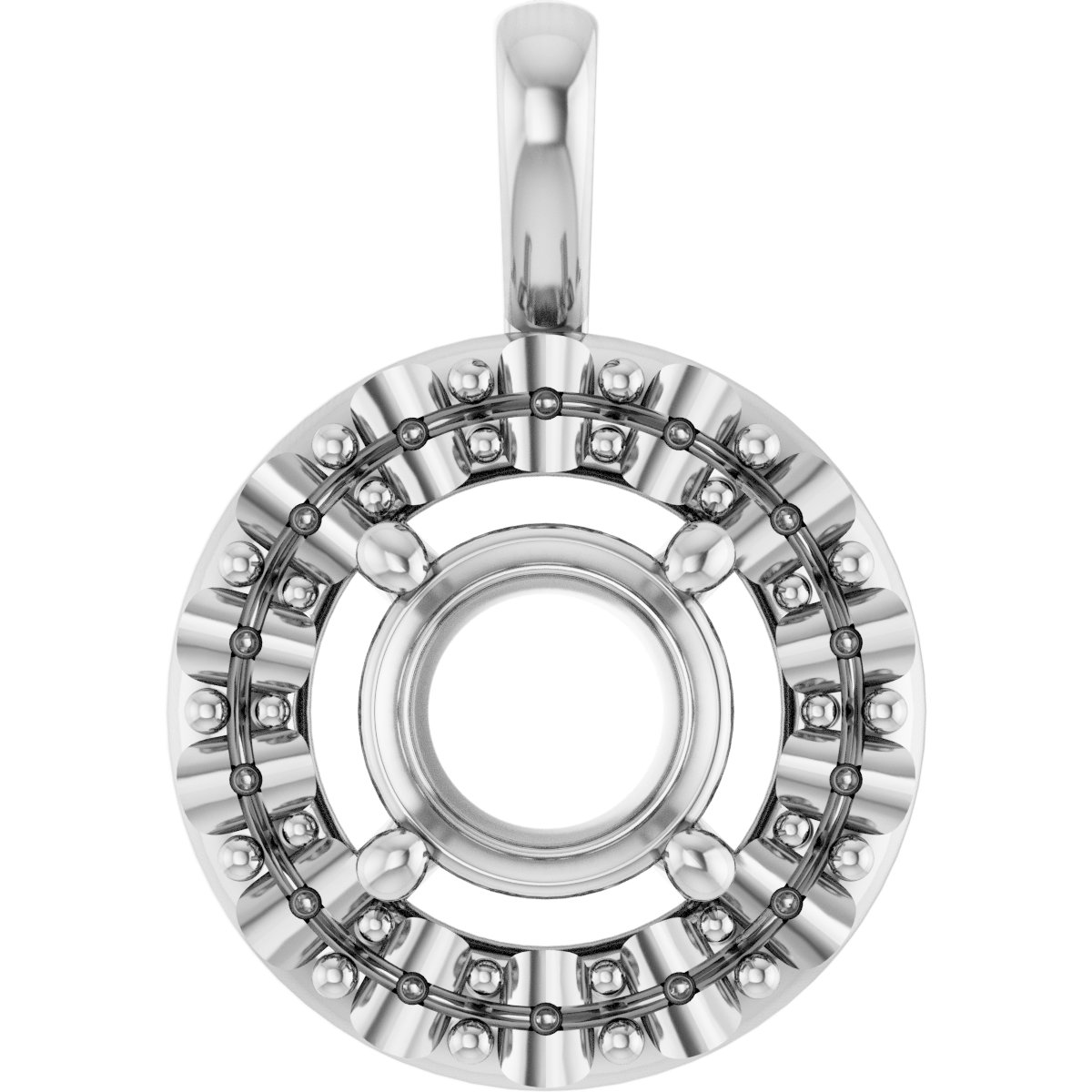 Halo-Style Pendant