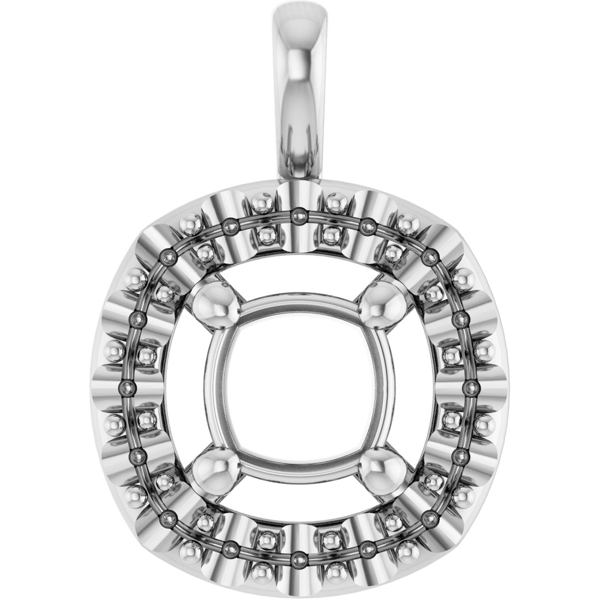 Halo-Style Pendant