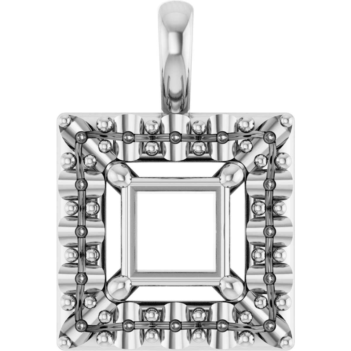Halo-Style Pendant