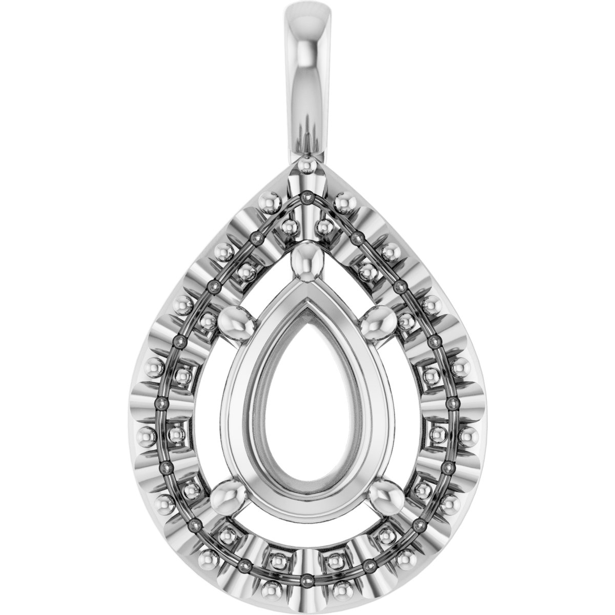 Halo-Style Pendant