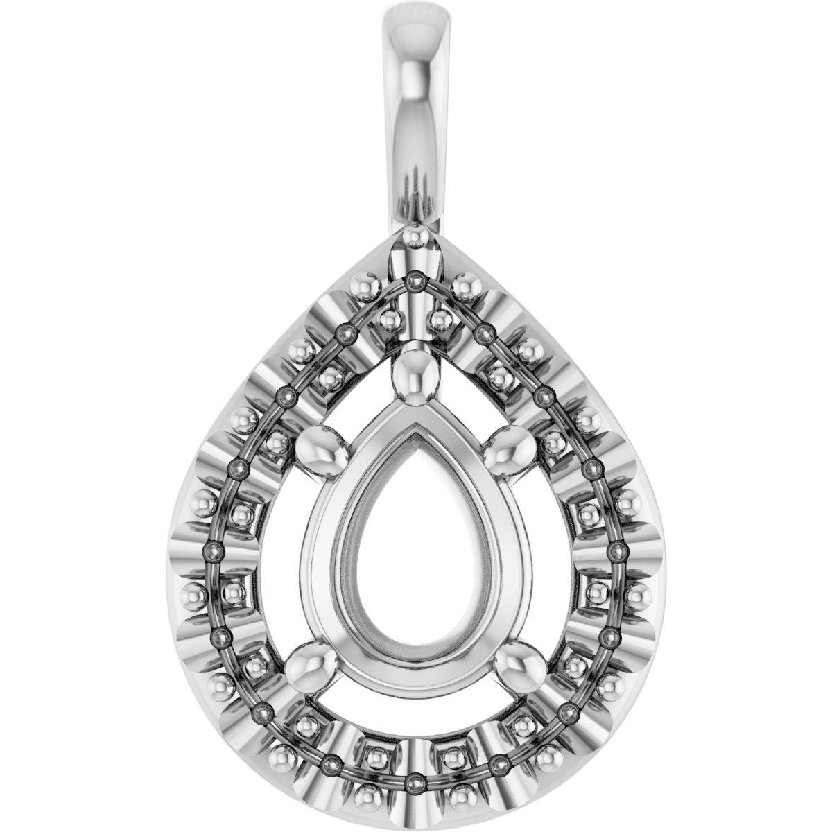 Halo-Style Pendant