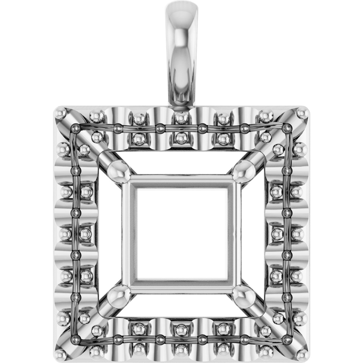 Halo-Style Pendant