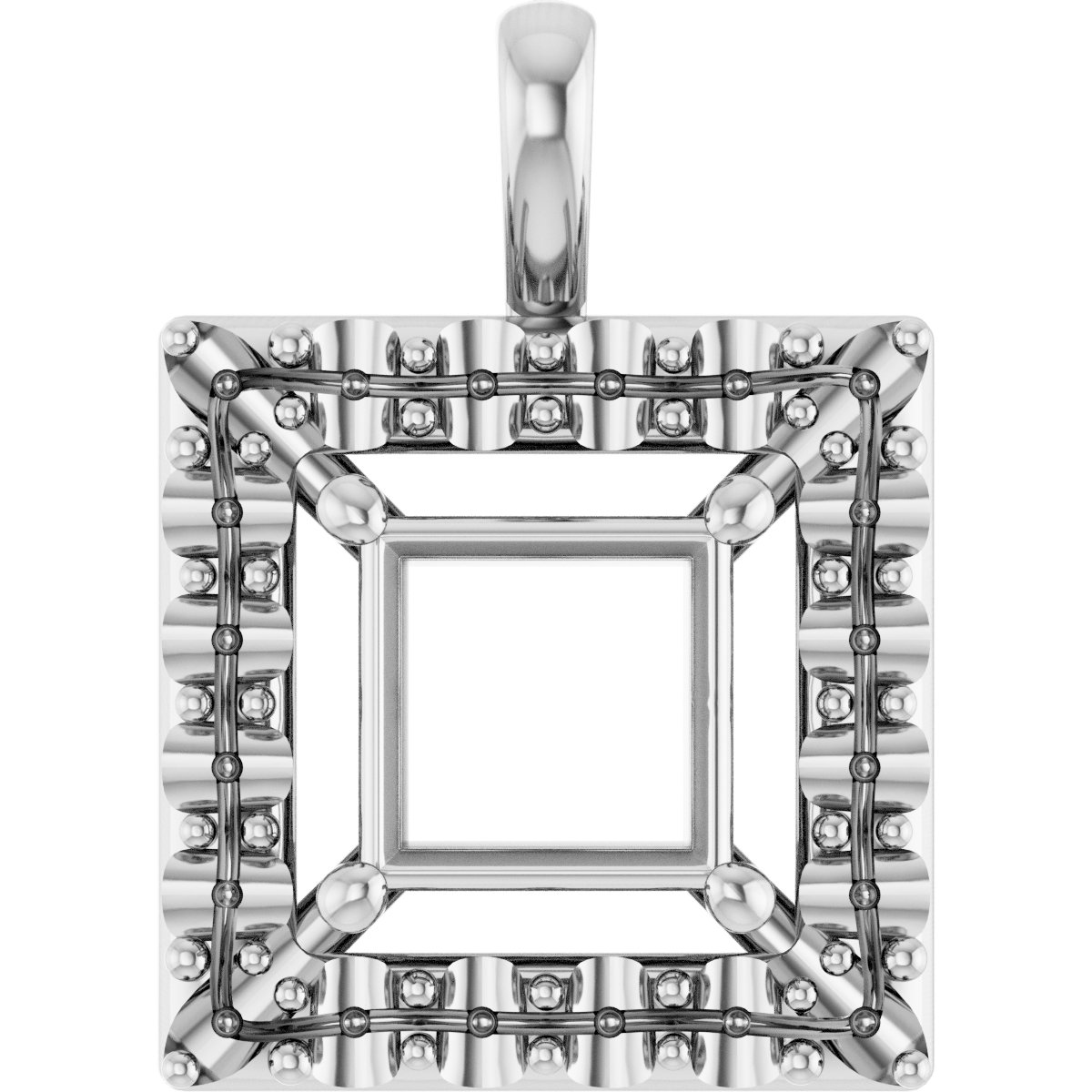 Halo-Style Pendant