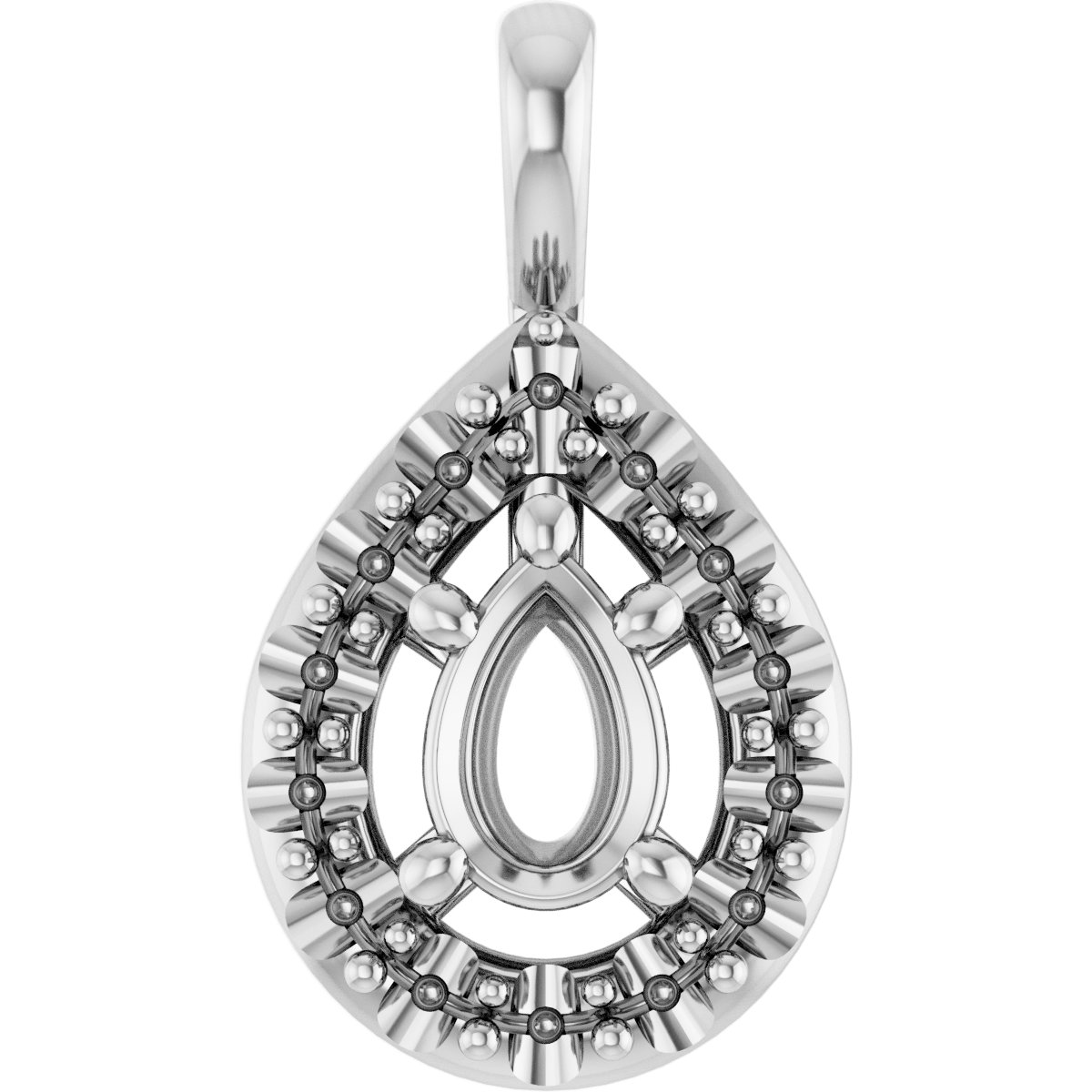 Halo-Style Pendant