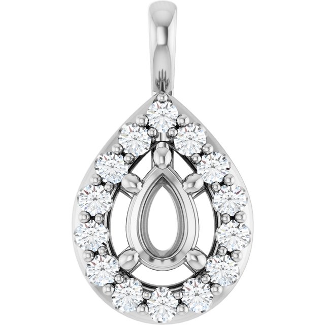 14k White Gold