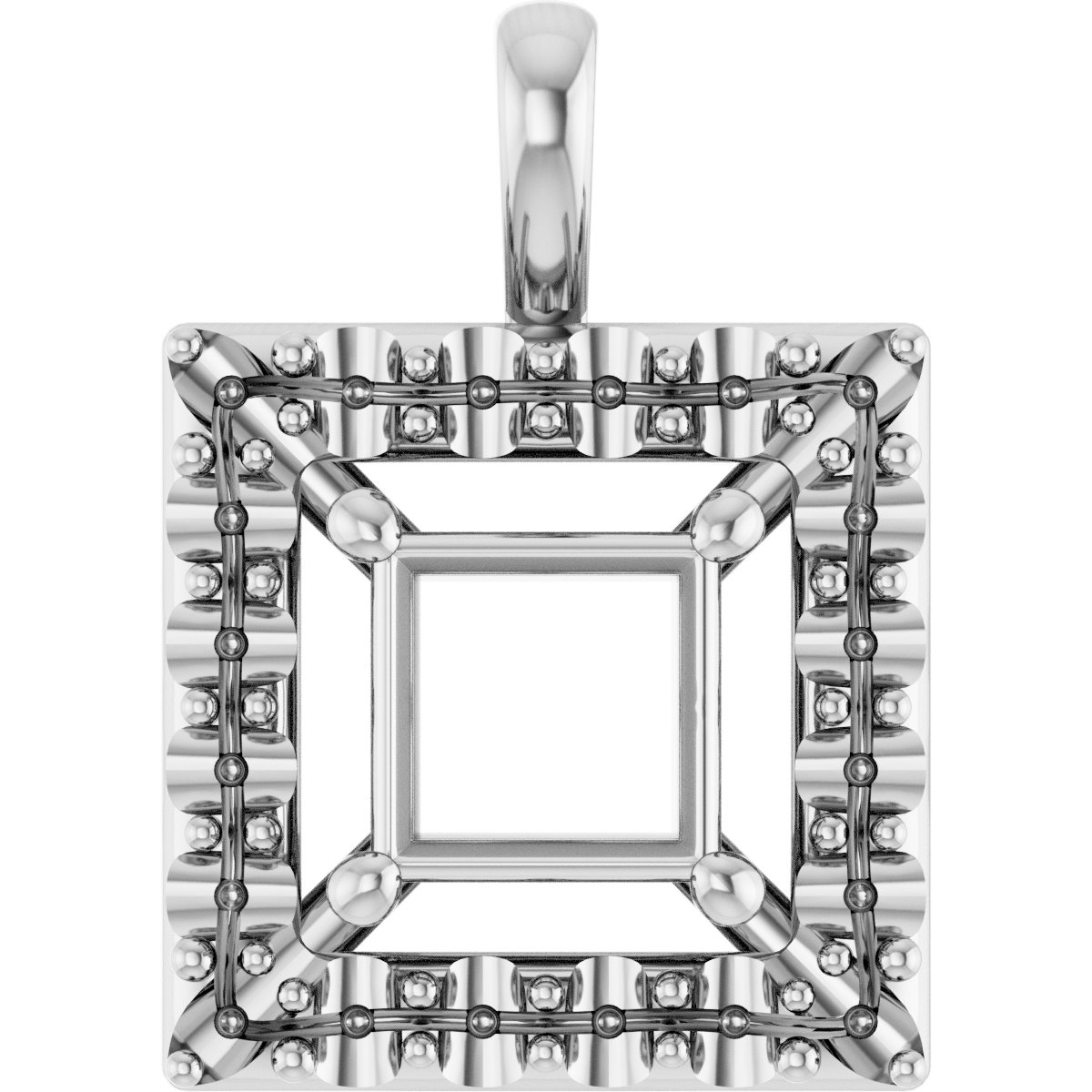 Halo-Style Pendant