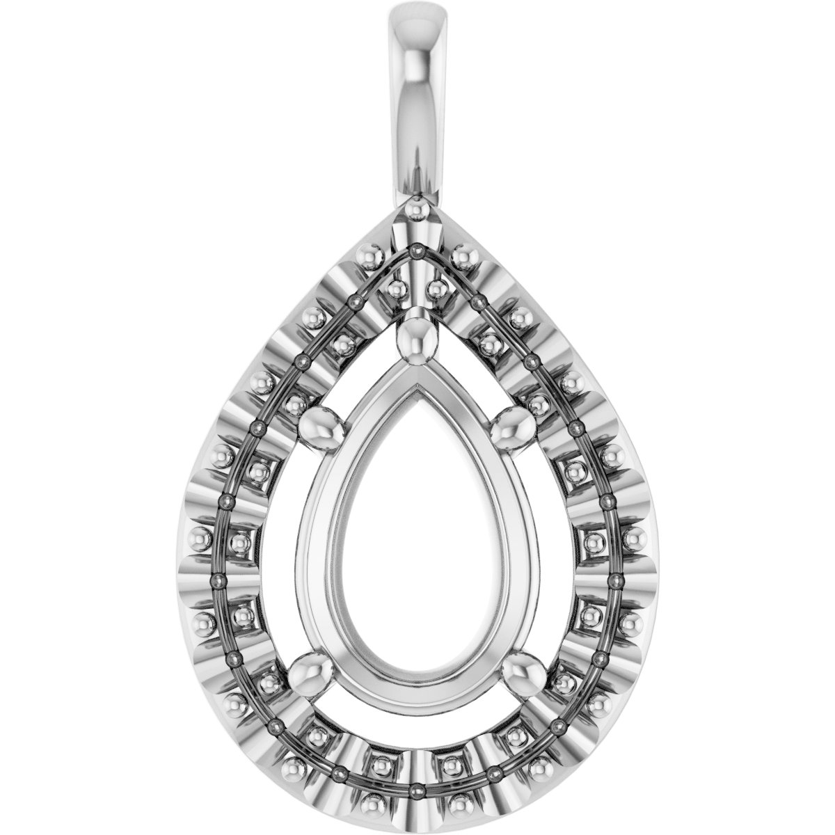 Halo-Style Pendant