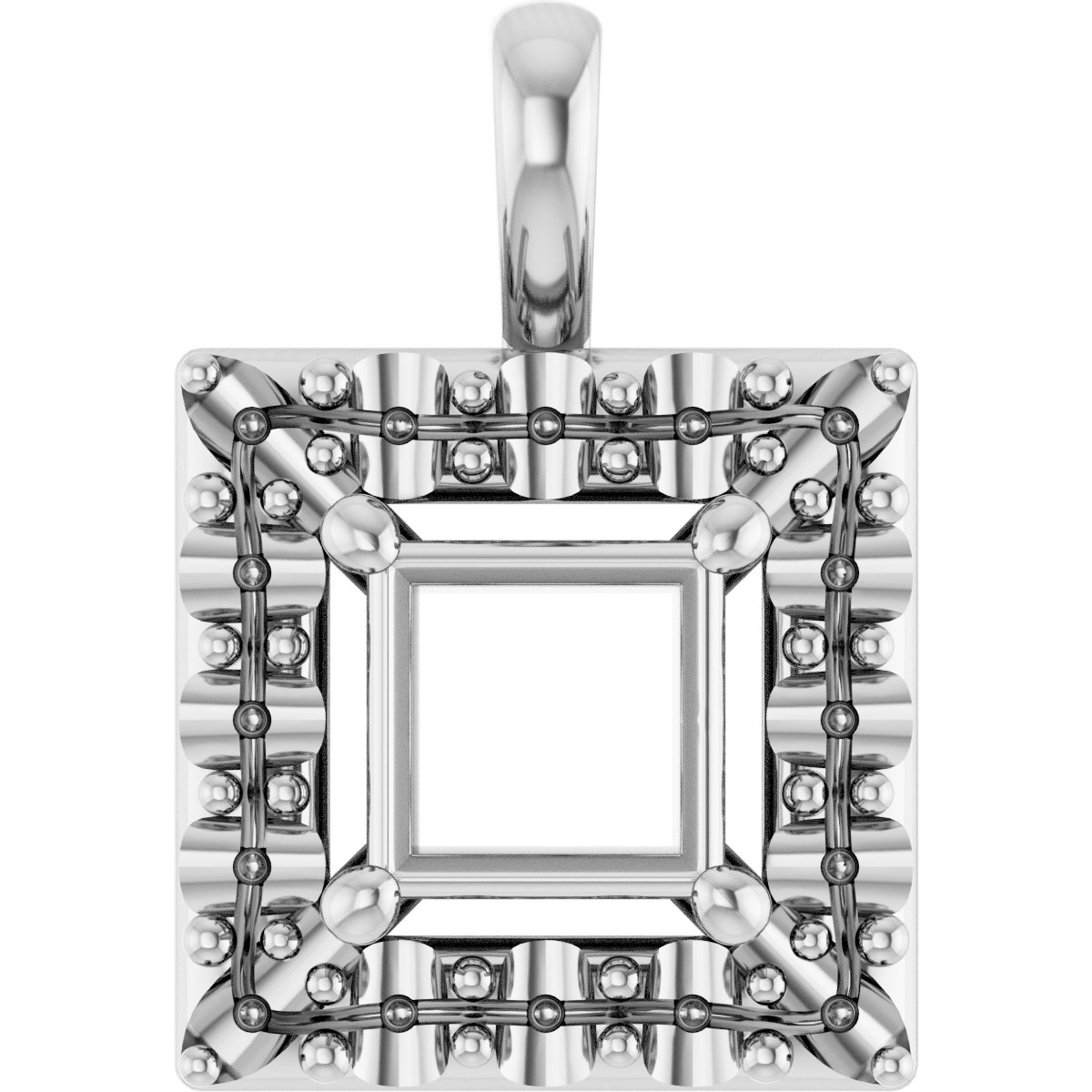 Halo-Style Pendant