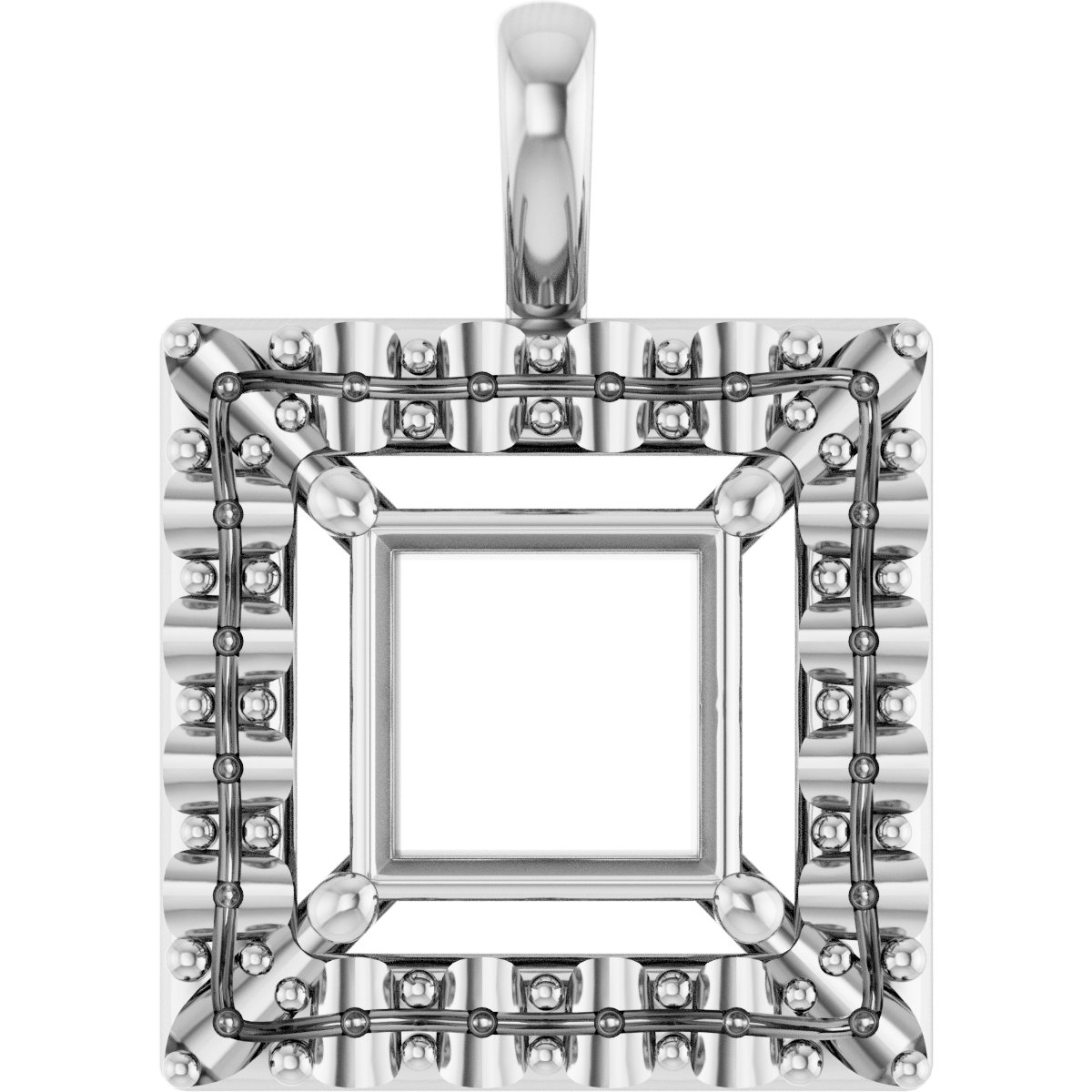 Halo-Style Pendant