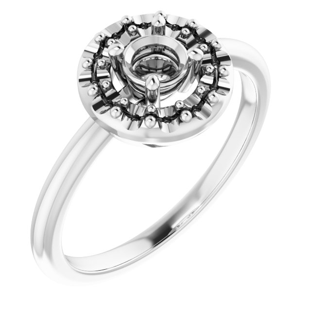 Halo-Style Ring