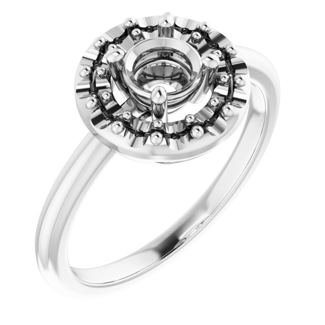 Halo-Style Ring