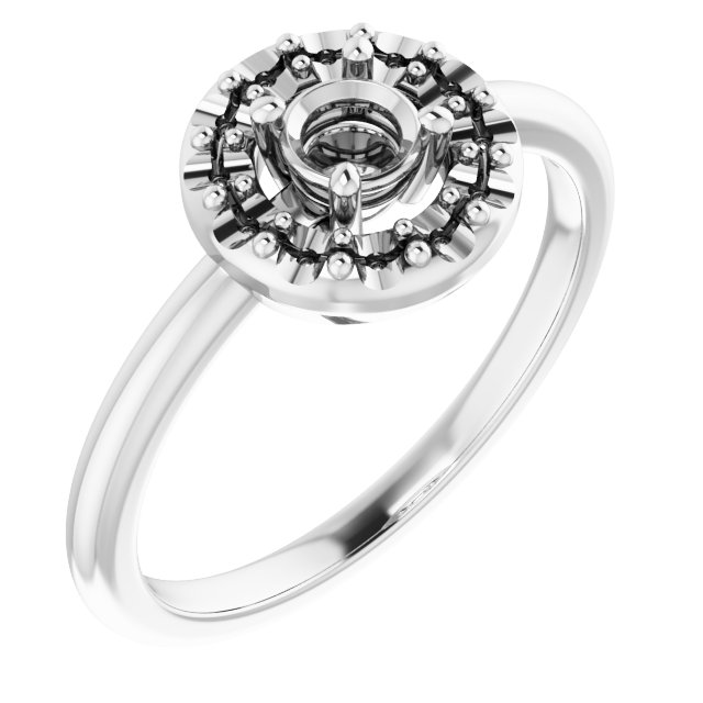 Halo-Style Ring