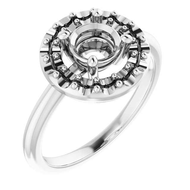 Halo-Style Ring