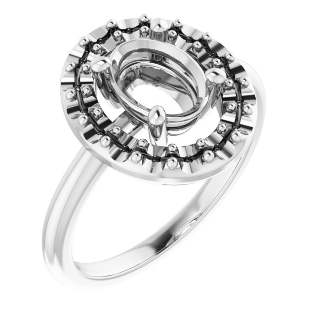 Halo-Style Ring