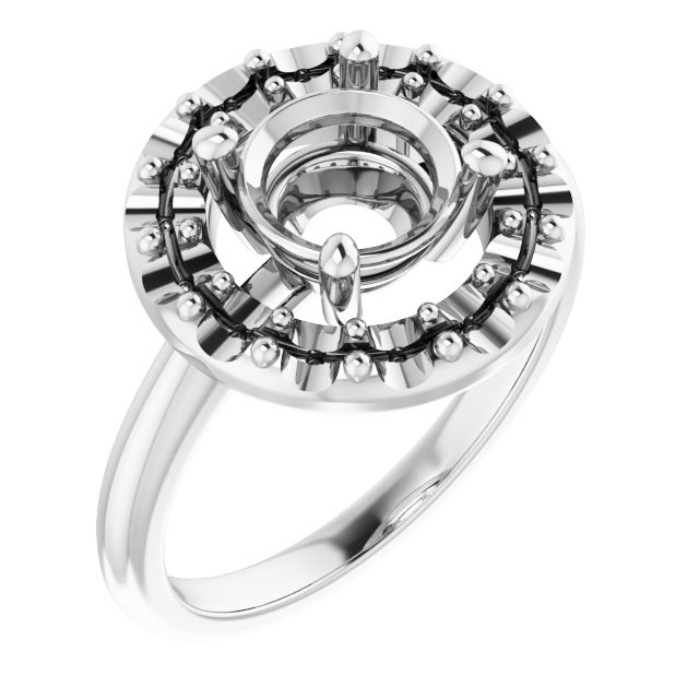 Halo-Style Ring