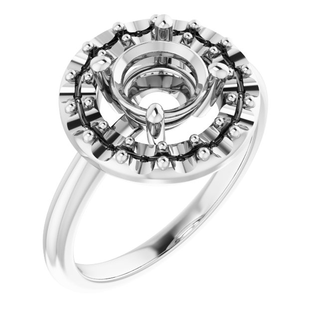 Halo-Style Ring