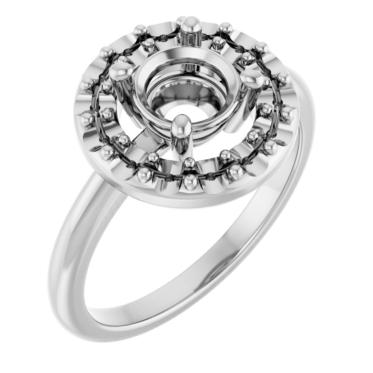 Halo-Style Ring