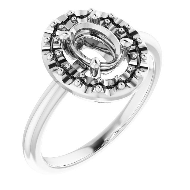 Halo-Style Ring