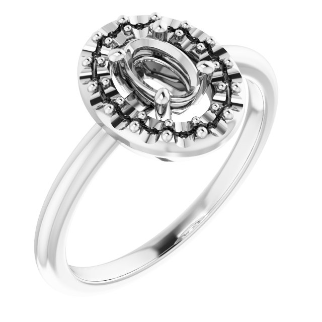 Halo-Style Ring