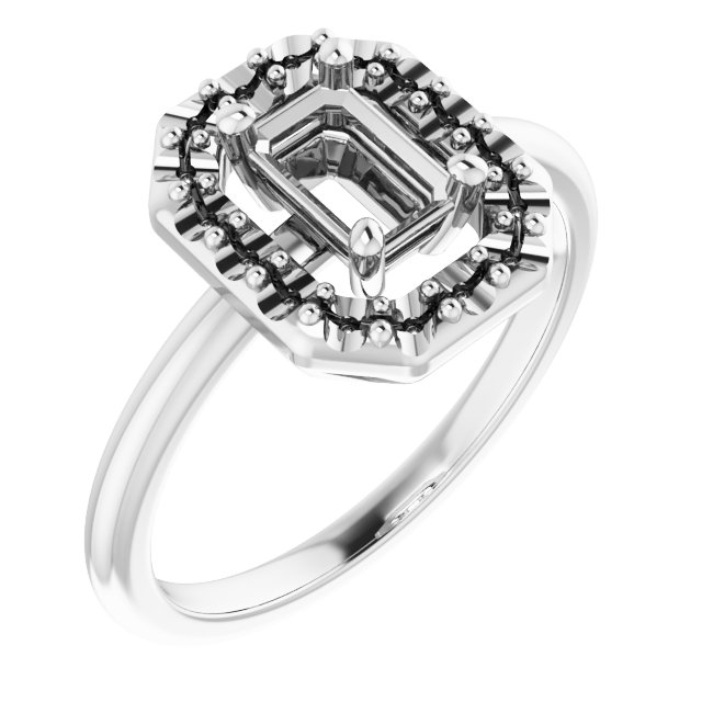 Halo-Style Ring