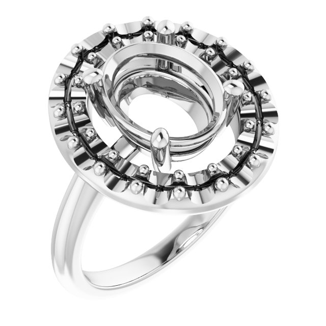 Halo-Style Ring