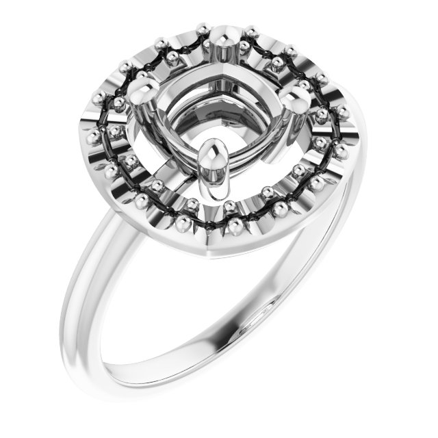 Halo-Style Ring
