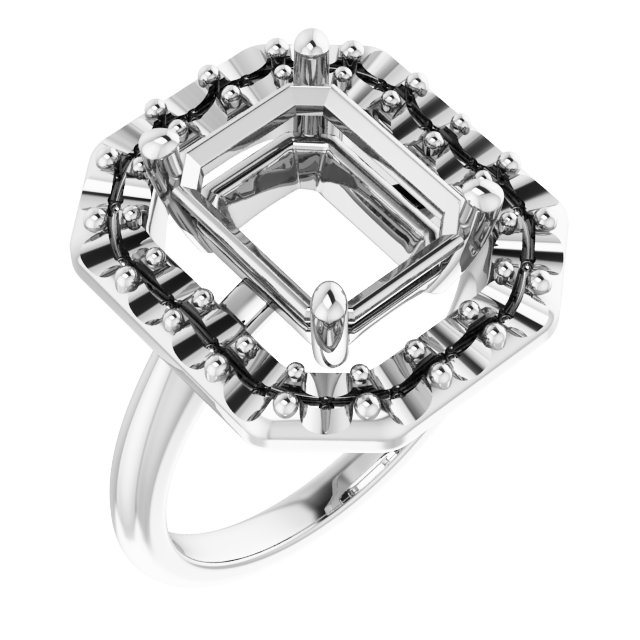 Halo-Style Ring