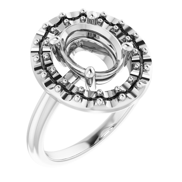Halo-Style Ring