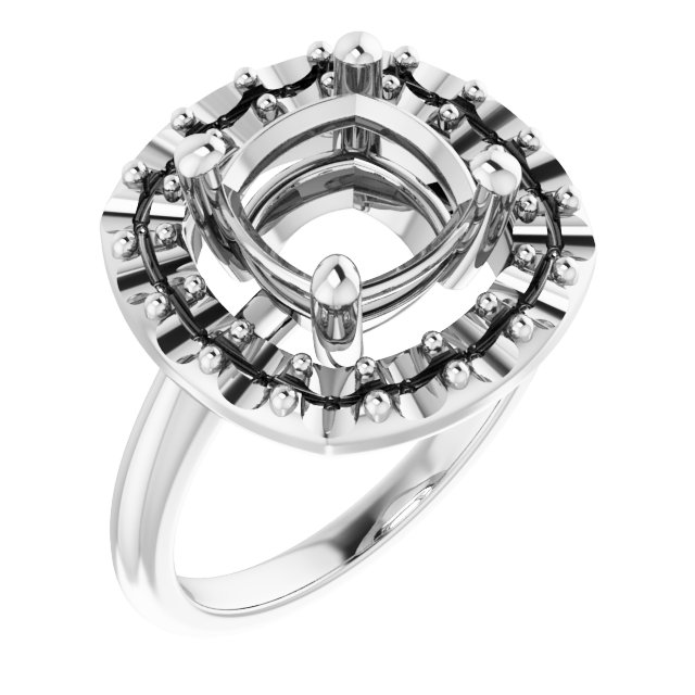Halo-Style Ring