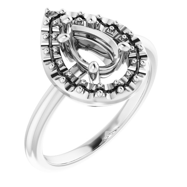 Halo-Style Ring