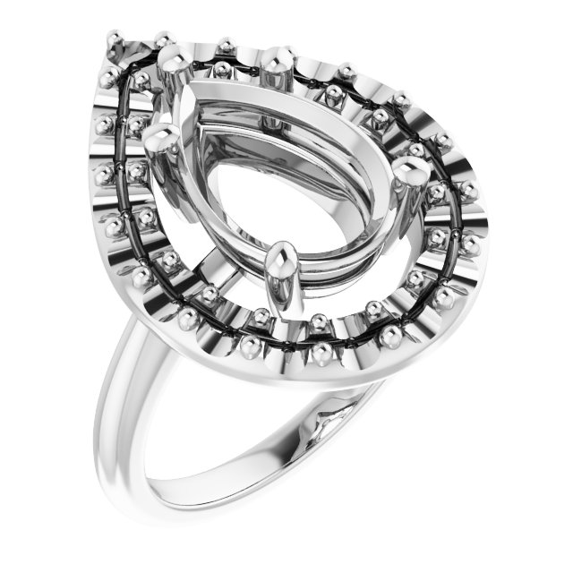 Halo-Style Ring