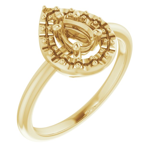 14k Yellow Gold