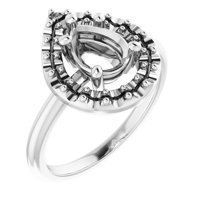 Halo-Style Ring
