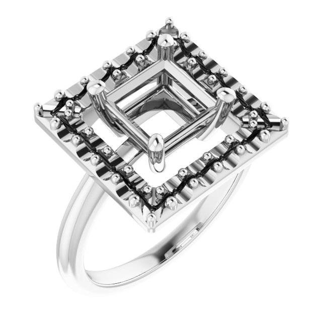Halo-Style Ring