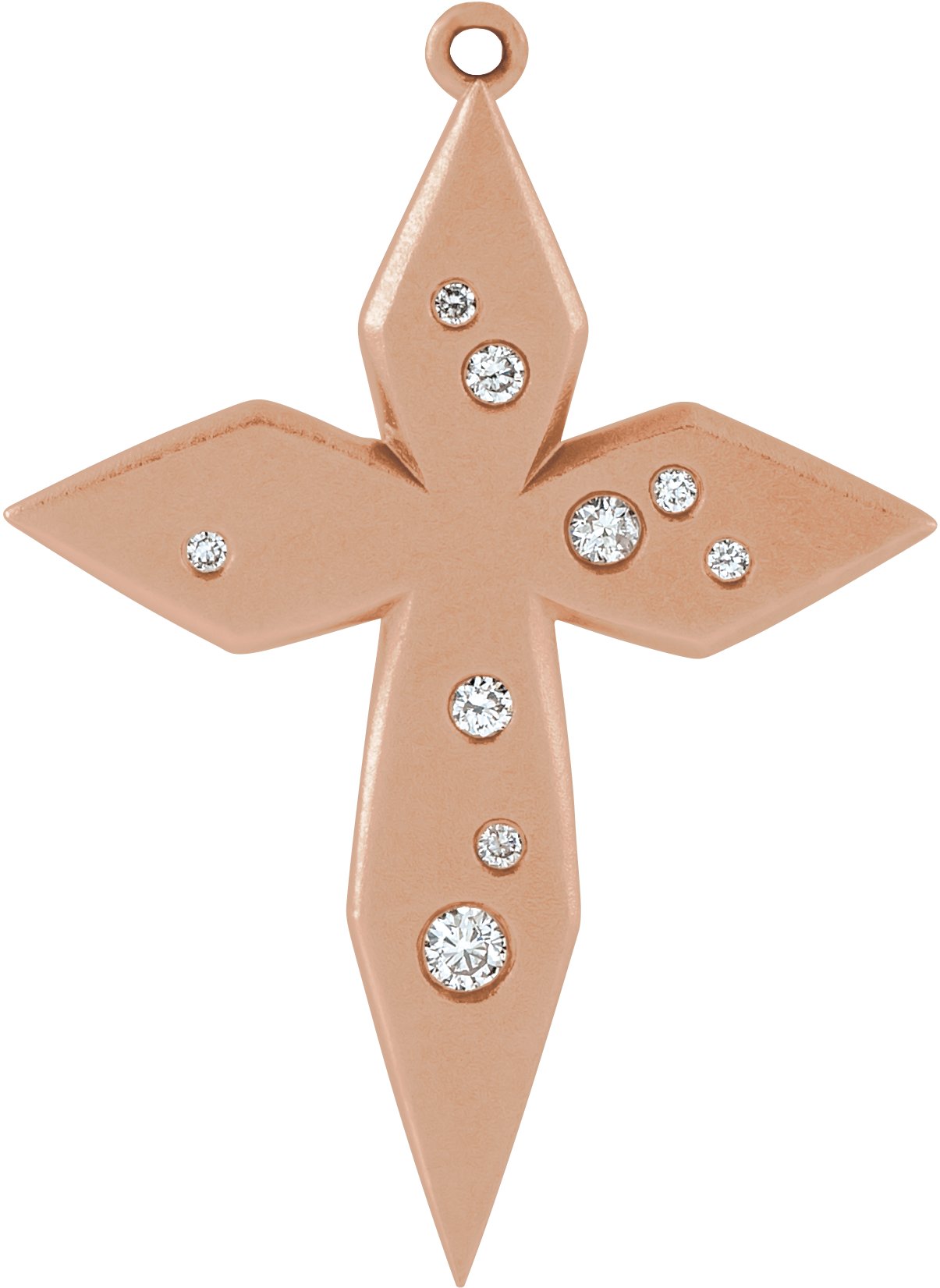 Accented Cross Dangle
