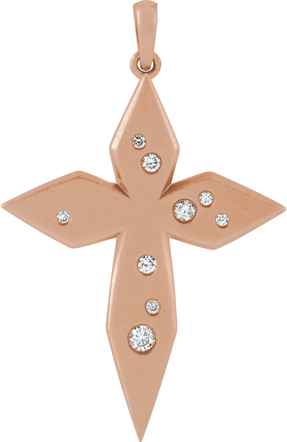 Accented Cross Necklace or Pendant