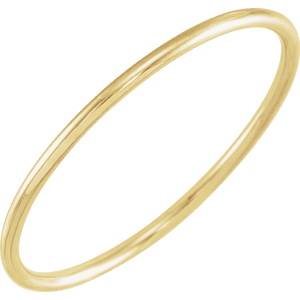 gold stackable ring