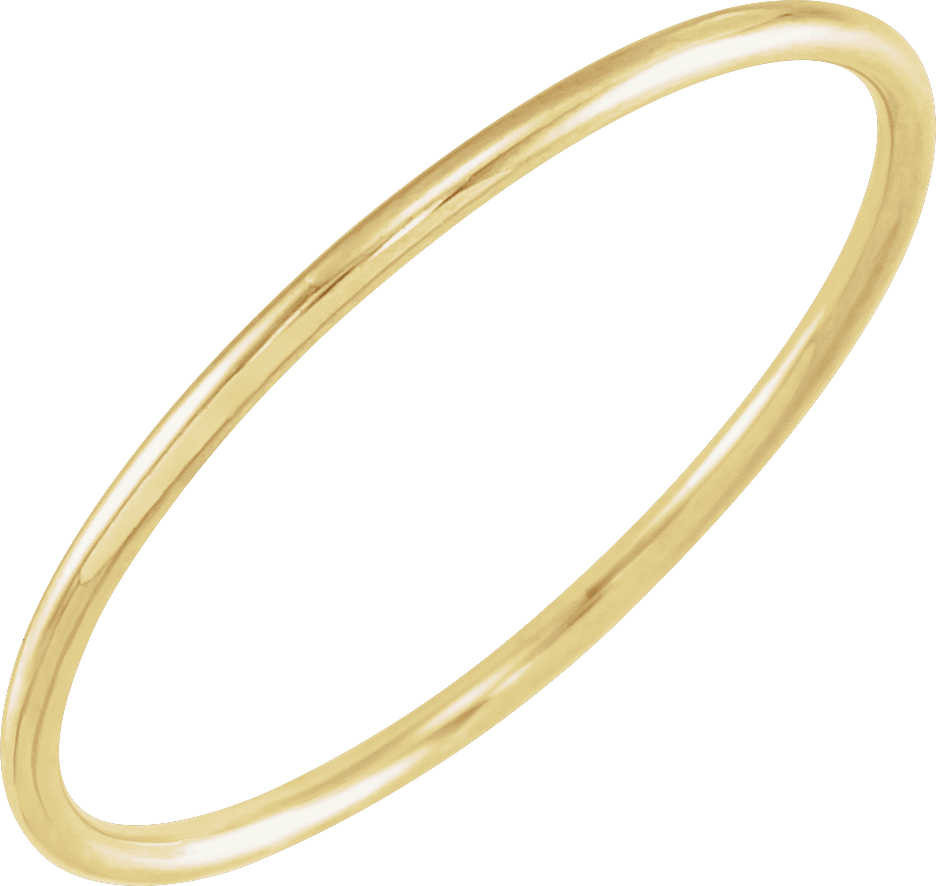 gold stackable ring