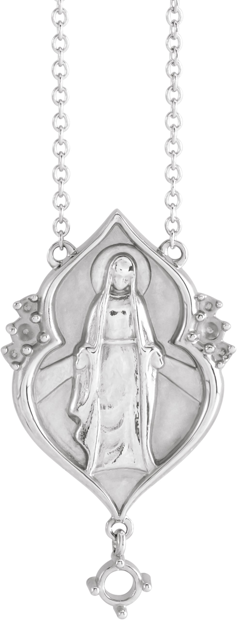 Miraculous Mary Rosary Necklace