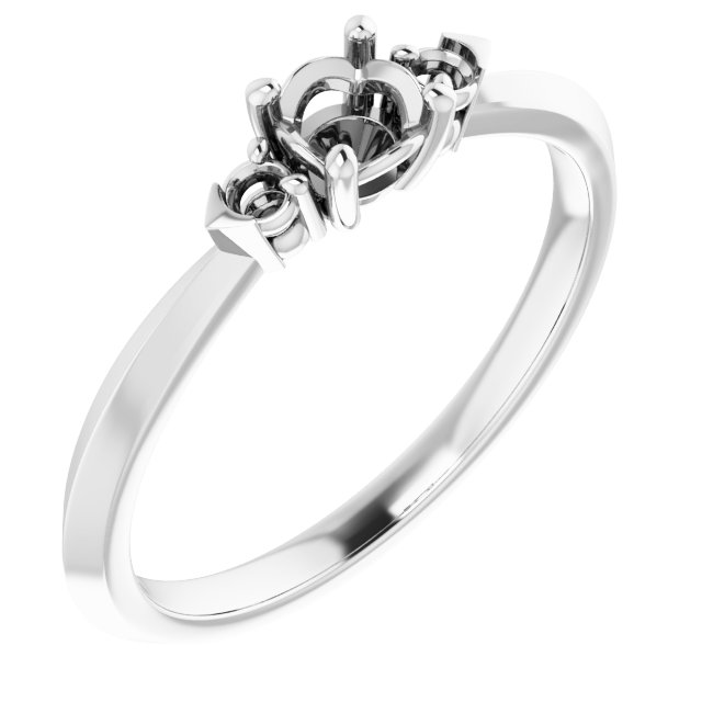 14k White Gold