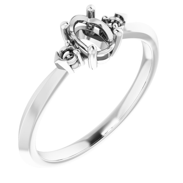 14k White Gold