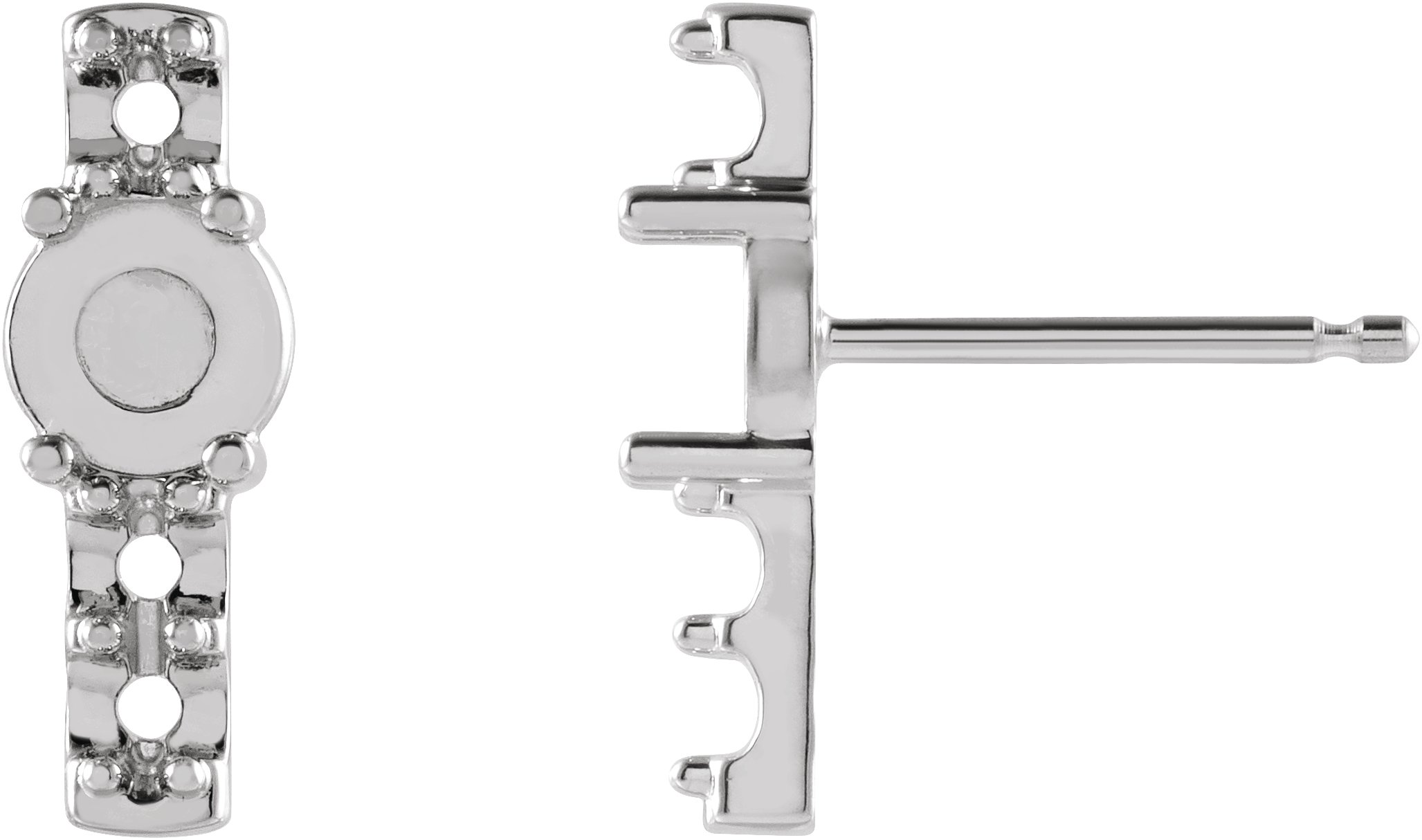 Accented Bar Earrings