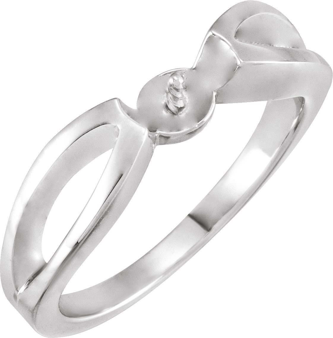 Solitaire Pearl Ring