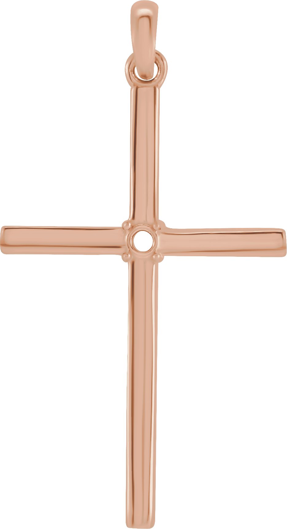 Birthstone Cross Pendant