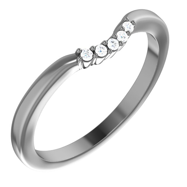 Halo-Style Split Shank Engagement Ring or Band