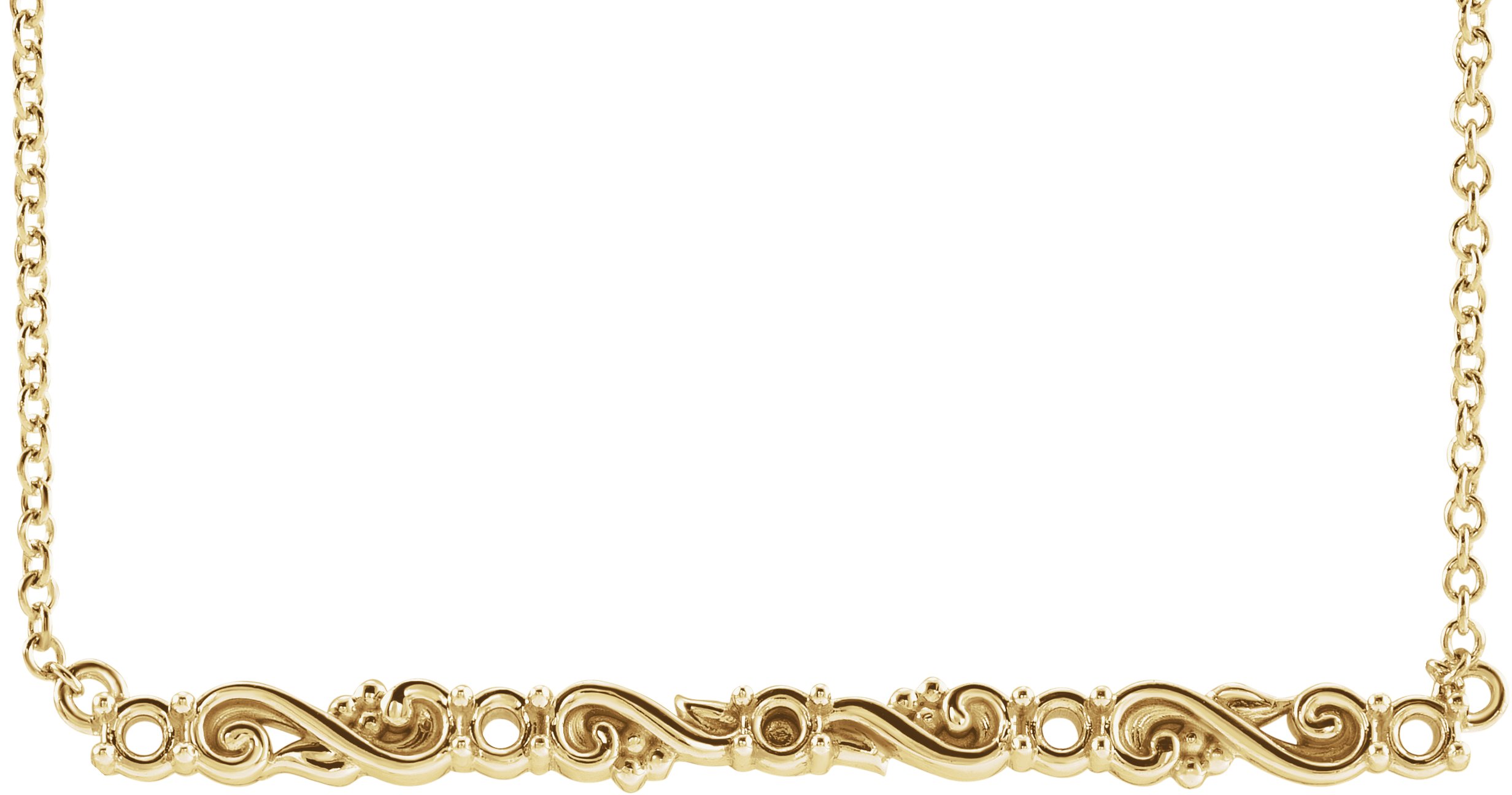 Family Bar Necklace or Center