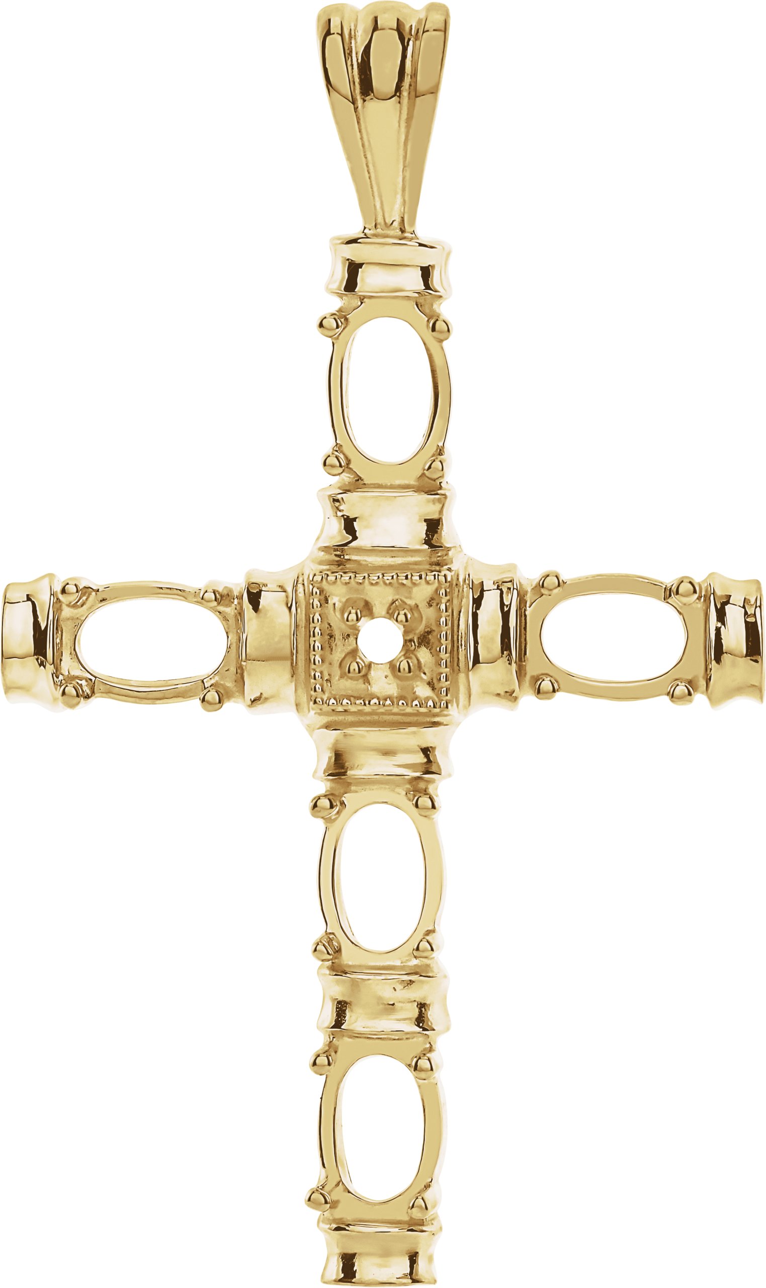 Accented Cross Pendant
