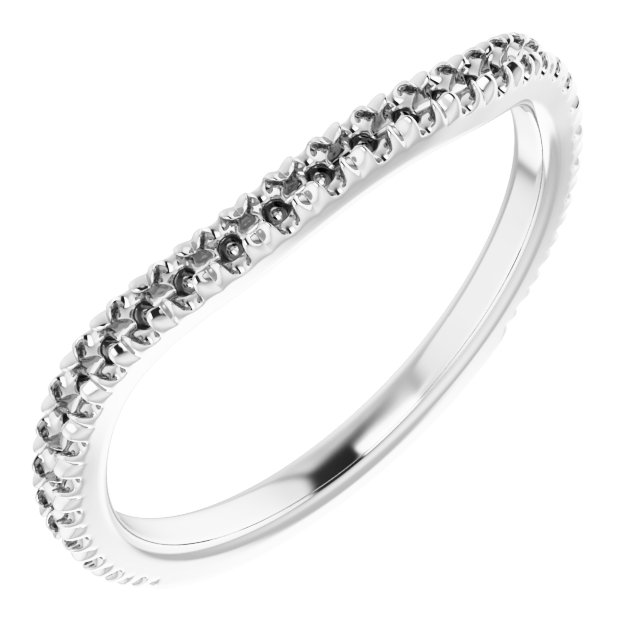 Band Mounting for 8x6 mm Pear Ring