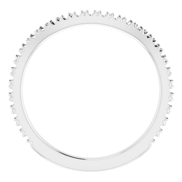 Band Mounting for 8x6 mm Pear Ring view 2